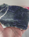 Unique Morado Opal Stone Slab Natural Crystal Slice with Polished Face | Noble - 6