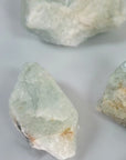Raw Aquamarine Crystal Beryl Stone Rough Gemstone | Multiple Sizes - Video