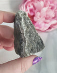 Unique Druzy Black Amethyst Included Quartz Crystal Cluster Natural Gemstone | Equilibrium - 2