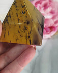 Unique Mookaite Stone Natural Crystal Pyramid | 2 Inch Base | Courage - 3