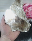 Unique Muscovite Mica Mineral Cleavage Natural Rough Gemstone Slice | Valhalla - 2