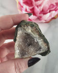 Unique Pale Druzy Amethyst Crystal Cluster Natural Gemstone | Kikyo - 4