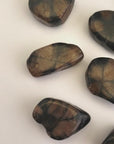Chiastolite Andalusite Gemstone Natural Tumbled Stone | MEDIUM - Video