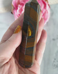 Unique Tiger Iron Hematite Stone Natural Crystal Wand Massage Tool | East - 5
