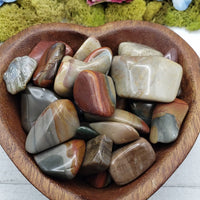 Polychrome Desert Jasper Tumbled Gemstone - Freeform Single Stone