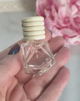 Glass Bottle Pendant | Empty Spell Jar Bottle for Essential Oils, Herbs, & Crystal Chips - Video