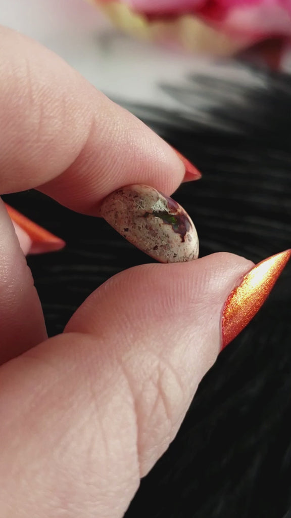 Unique Cantera Opal Stone Crystal Oval Gemstone Natural Gemstone Cabochon | 4.5 Carats - B