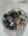 Botswana Agate Tumbled Gemstone - Single Stone - Video