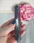 Unique Ruby Kyanite Crystal Wand Natural Gemstone Double Terminated Point | Nisaba - 1