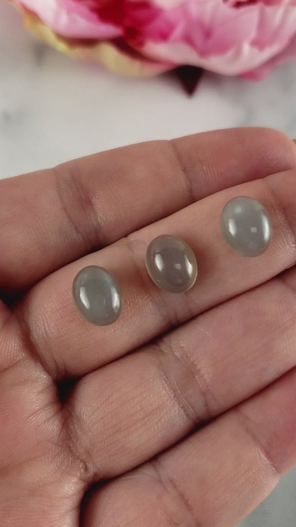 Black Moonstone Crystal Cabochon Natural High Quality Gemstone | 10mm - 3