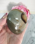 Unique Polychrome Jasper Stone Heart Natural Crystal | 83mm | Marjoram - 3