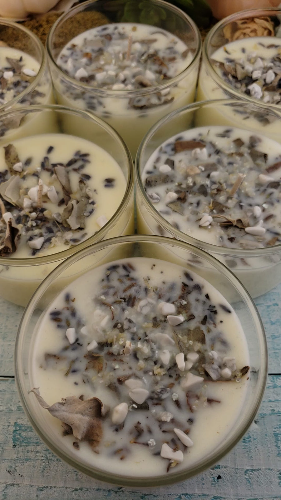 Stress Relief - Coconut Soy Wax Handmade Scented Tumbler Candle - Video