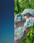 Raw Fuchsite Muscovite Mica Natural Rough Gemstone - Medium One Stone - Video