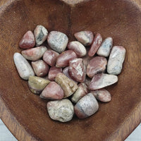 Rhodocrosite Tumbled Gemstone - MINI - Single Stone