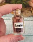 Carnelian Natural Crystal Chips Bottle - One Bottle - Video