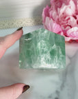 Unique Green Fluorite Crystal Cube Natural Gemstone - Aqua - 3