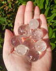 Quartz Crystal Sphere Natural Gemstone Orb Stone Marble | SMALL | Multiple Sizes - 14
