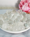 Quartz Crystal Sphere Natural Gemstone Orb Stone Marble | SMALL | Multiple Sizes - 2