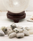 Rainbow Moonstone Crystal Natural Gemstone Tumbled Stone - 4