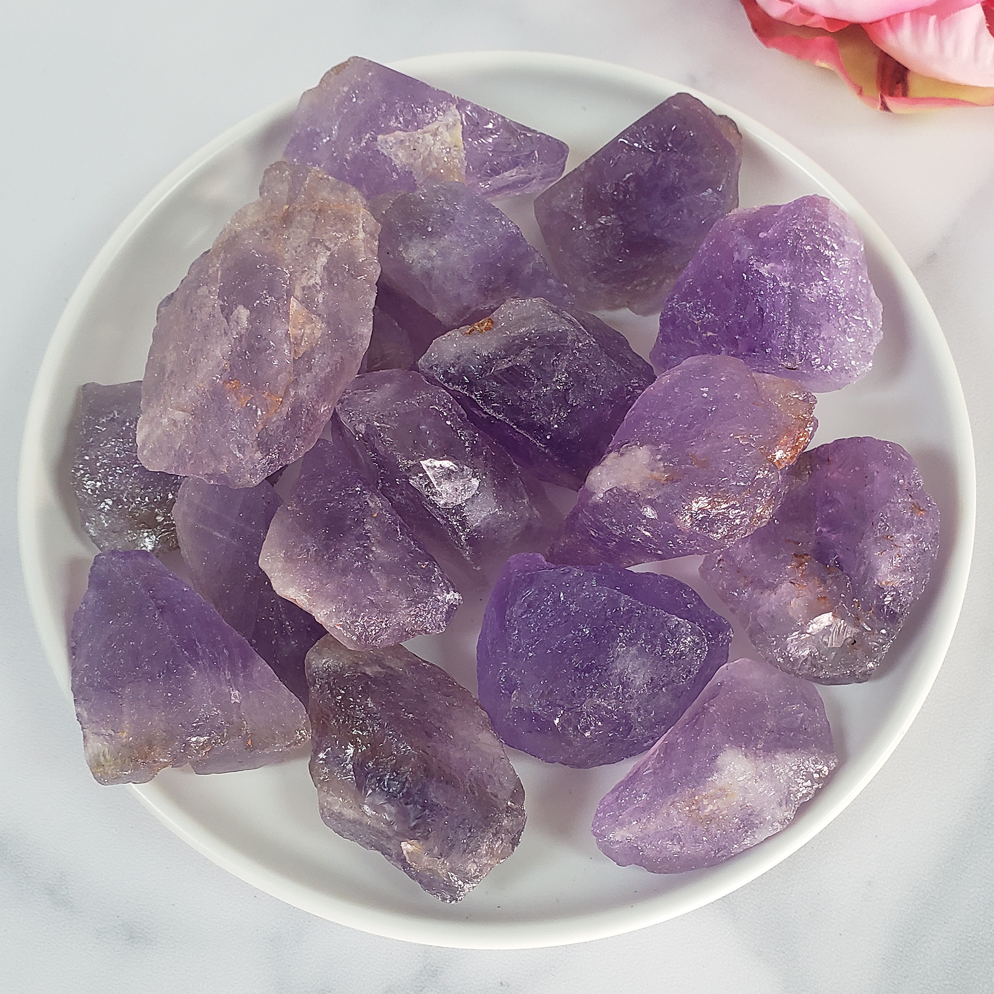 Amethyst Crystal Natural Raw Rough Gemstone Chunk | Small