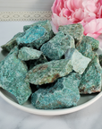Chrysocolla Stone Natural Raw Rough Gemstone | Multiple Sizes - 4