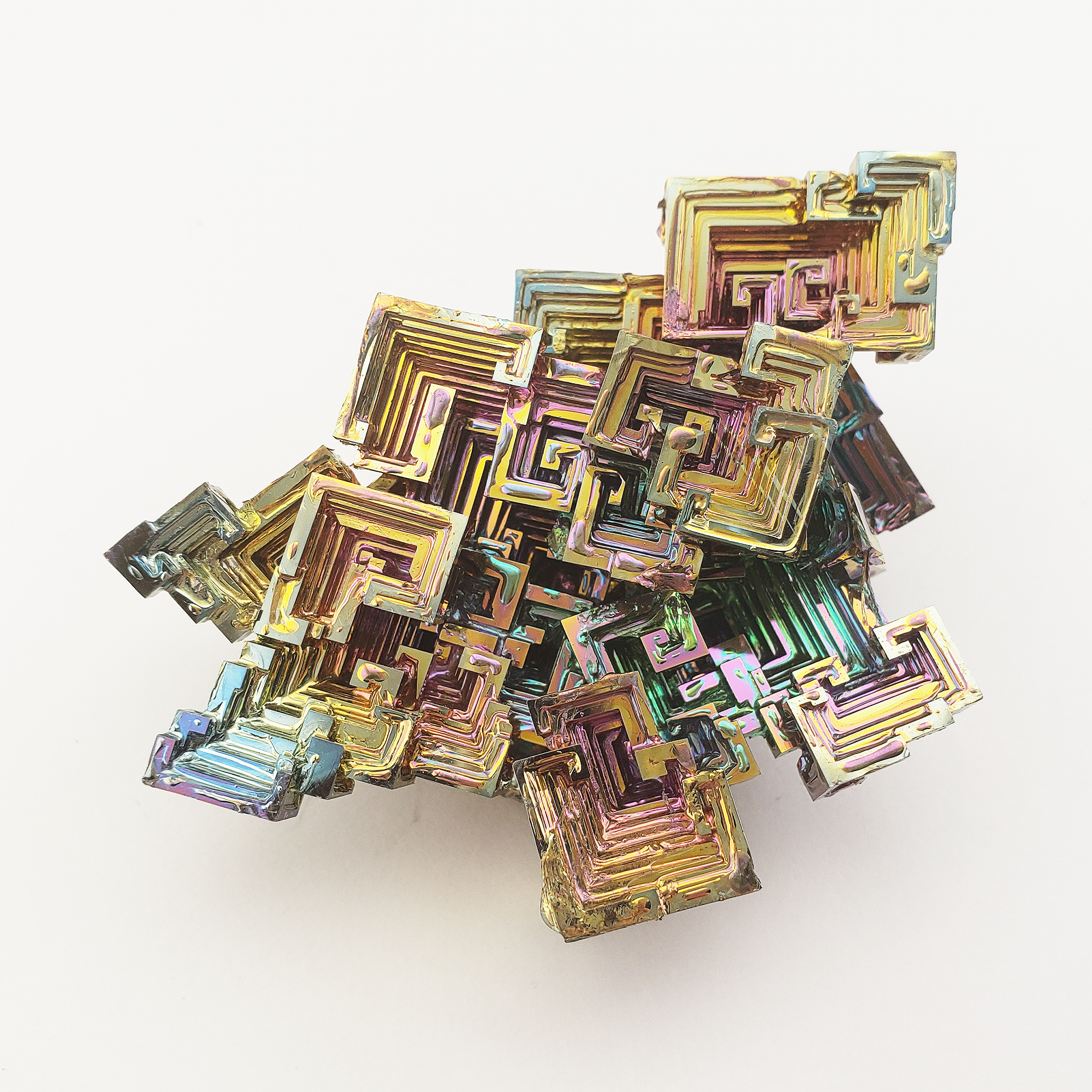 Unique Jumbo Bismuth Crystal Cluster | Regnaboga - 2