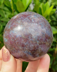 Ruby Kyanite Crystal Sphere Natural Gemstone Orb | 50mm - 58mm - 2
