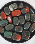 Seftonite Bloodstone Crystal Natural Gemstone Tumbled Stone | One Stone