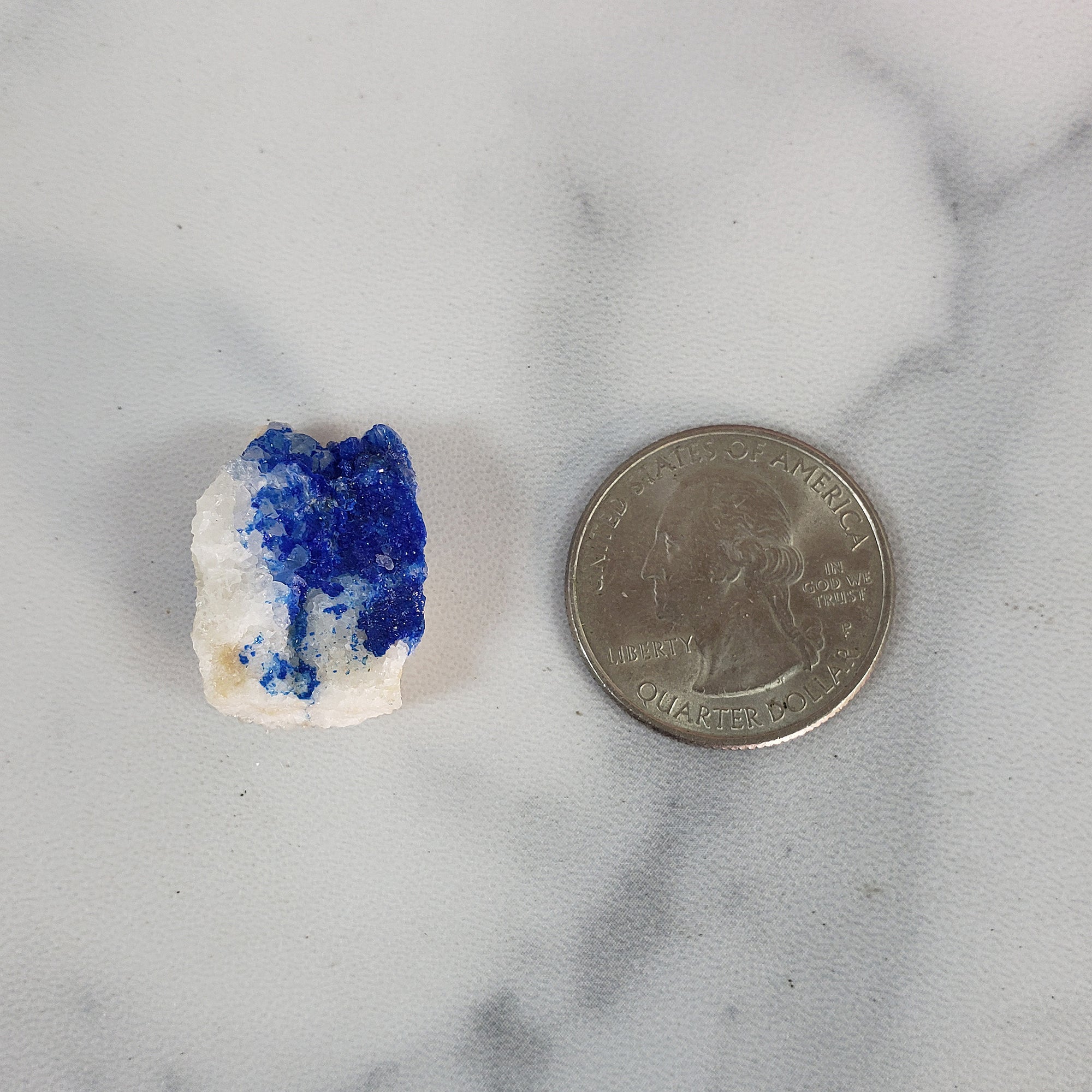 Unique Linarite on Matrix Stone Natural Mineral Formation | Seralina - 4