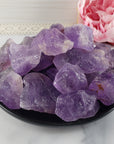 Raw Amethyst Crystal Natural Rough Gemstone Chunk | Small | Crown Chakra Crystals