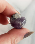 Unique Purple Scapolite Crystal Natural Mineral Formation Rough Gemstone | Sonder