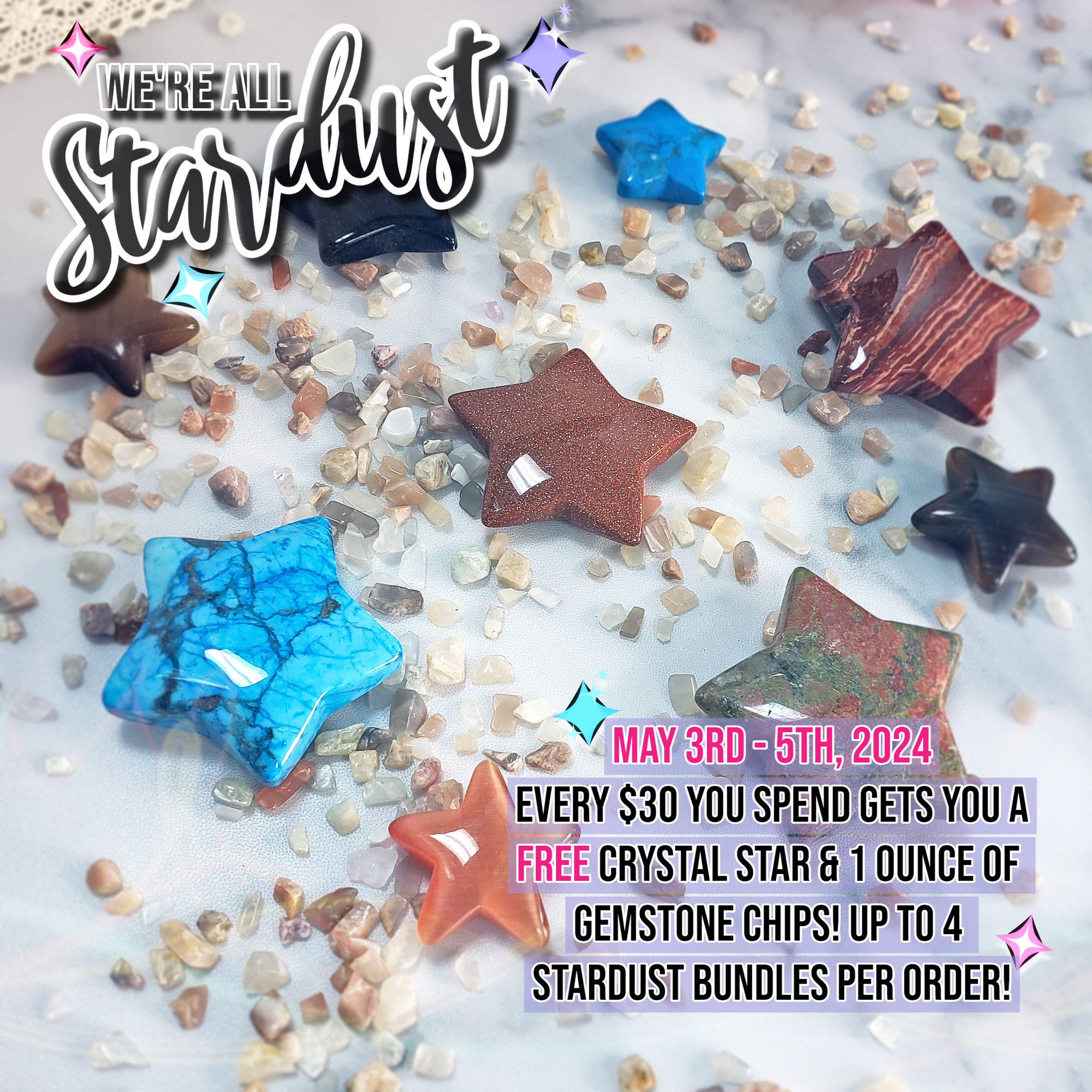 Stardust Bundle May 3rd - 5th, 2024
