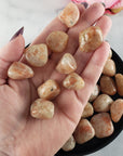 Sunstone Crystal Natural Gemstone Tumbled Stone