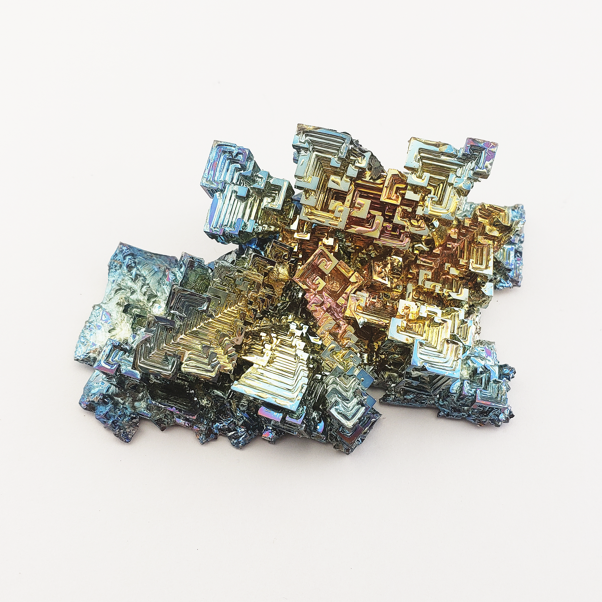 Unique Jumbo Bismuth Crystal Cluster | Tęcza - 2