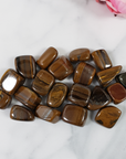 Tiger Iron Natural Gemstone Tumbled Stone | One Stone - 1