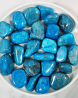 Turquenite Blue Howlite Crystal Dyed Tumbled Stone | One Stone - 1