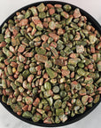 Unakite Stone Natural Gemstone Crystal Chips By the Ounce