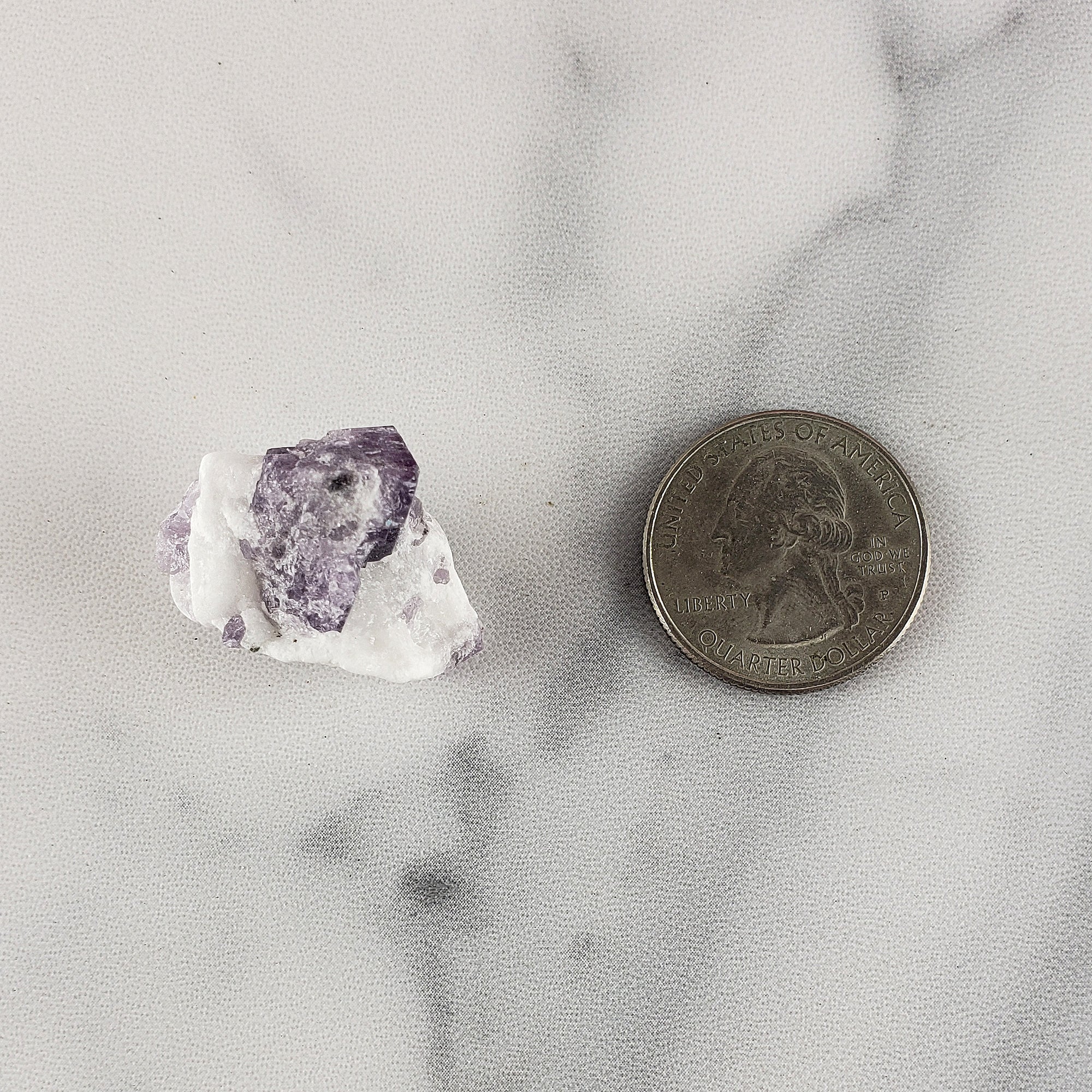 Unique Purple Scapolite Crystal Natural Mineral Formation Rough Gemstone | Understanding - 4