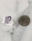 Unique Purple Scapolite Crystal Natural Mineral Formation Rough Gemstone | Understanding - 4