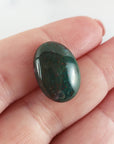 Unique Bloodstone Crystal Oval Gemstone Natural Stone Cabochon | 18mm - 1