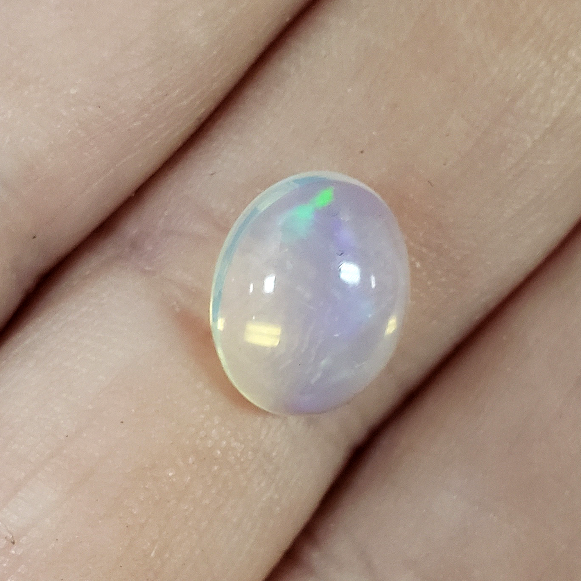 Unique 2.4 Carat Ethiopian Opal Stone Cabochon Natural Gem | Cherish