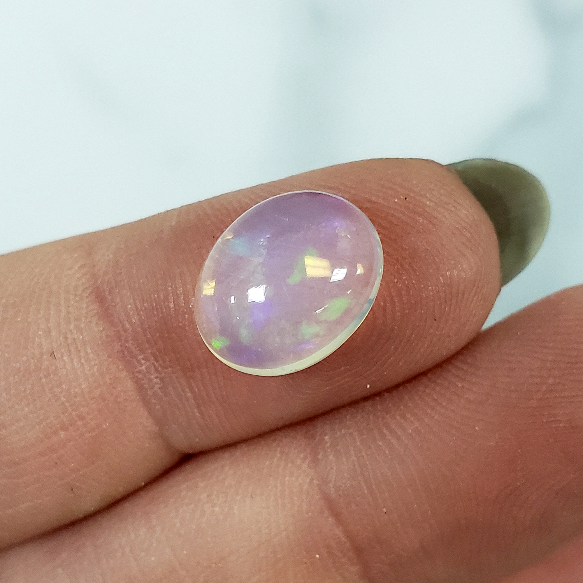 Unique 2.4 Carat Ethiopian Opal Stone Cabochon Natural Gem | Cherish - 3