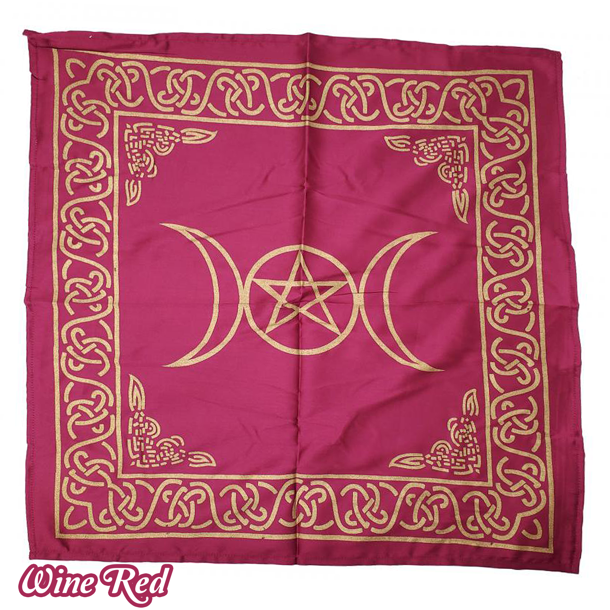 Small Altar Table Cloth - Choose Your Color! - Wine Red