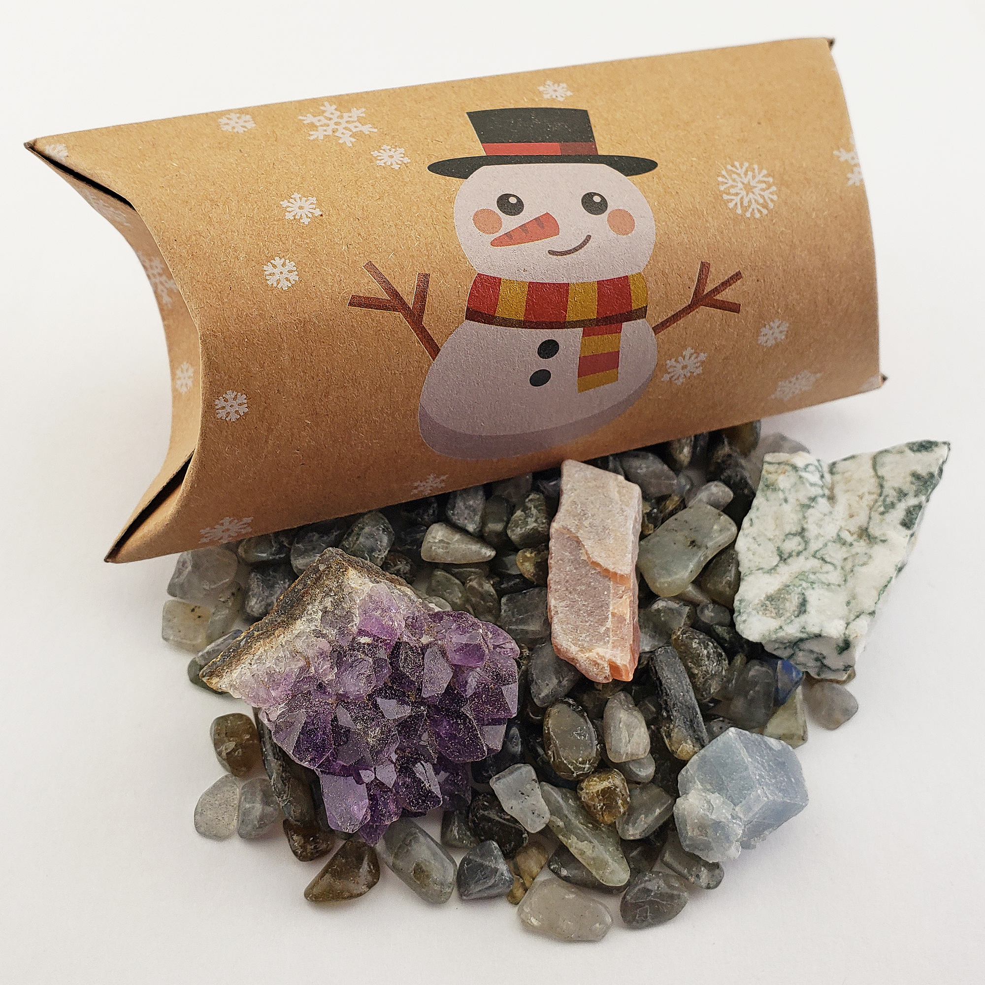 Winter Blessing Crystal Confetti Lucky Scoop Gift Box