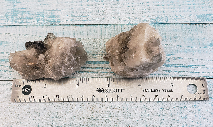 Smoky Quartz Natural Crystal Cluster - Medium One Stone - Sizes 2