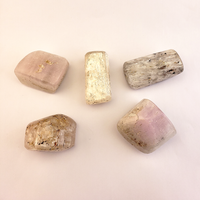 Kunzite Natural Tumbled Gemstone - Jumbo One Stone - Natural Crystals - Unique Gifts