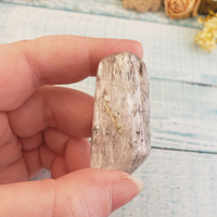 Kunzite Natural Tumbled Gemstone - Jumbo One Stone - Natural Crystals