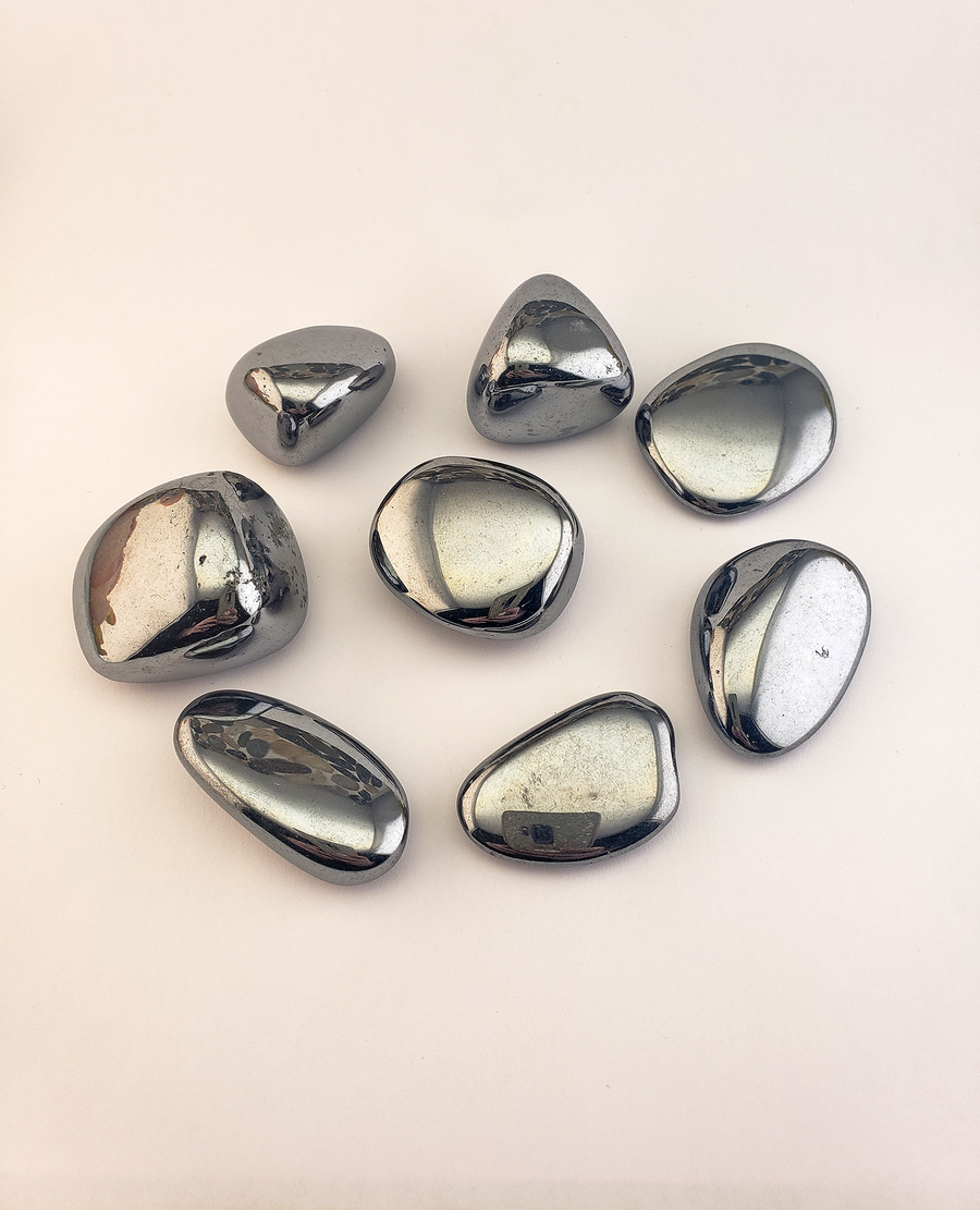 Terahertz Refined Silicon Tumbled Polished Manmade Gemstone - Large One Stone
