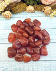 Carnelian Polished Tumbled Gemstone - One Stone or Bulk Wholesale Lots - Group on Board