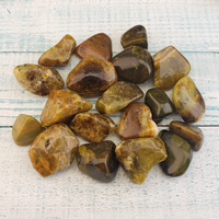 Green Opal Natural Tumbled Gemstone - Freeform One Stone